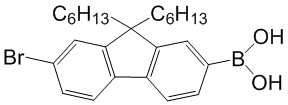 7-bromo-9,9-dihexyl-9H-fluoren-2-ylboronic acid