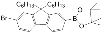 2-(7-bromo-9,9-dihexyl-9H-fluoren-2-yl)-4,4,5,5-tetramethyl-1,3,2-dioxaborolane