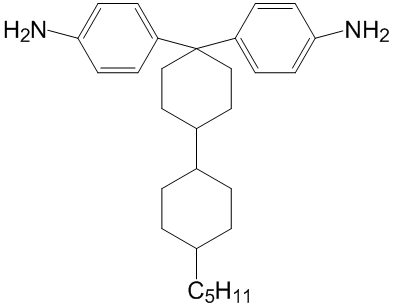 4,4'-(4'-pentylbi(cyclohexane)-4,4-diyl)dianiline
