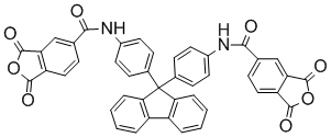 N,N'-(4,4'-(9H-fluorene-9,9-diyl)bis(4,1-phenylene))bis(1,3-dioxo-1,3-dihydroisobenzofuran-5-carboxamide)